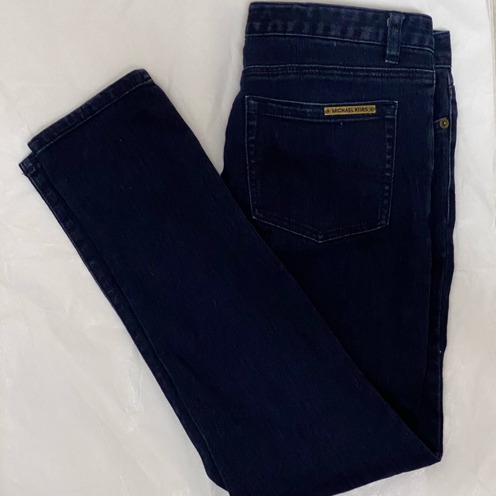Michael Kors Dark Wash Skinny Jeans Sz 6